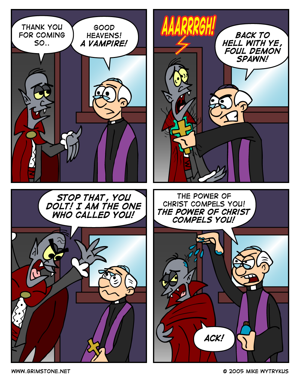 Vampire Versus Priest