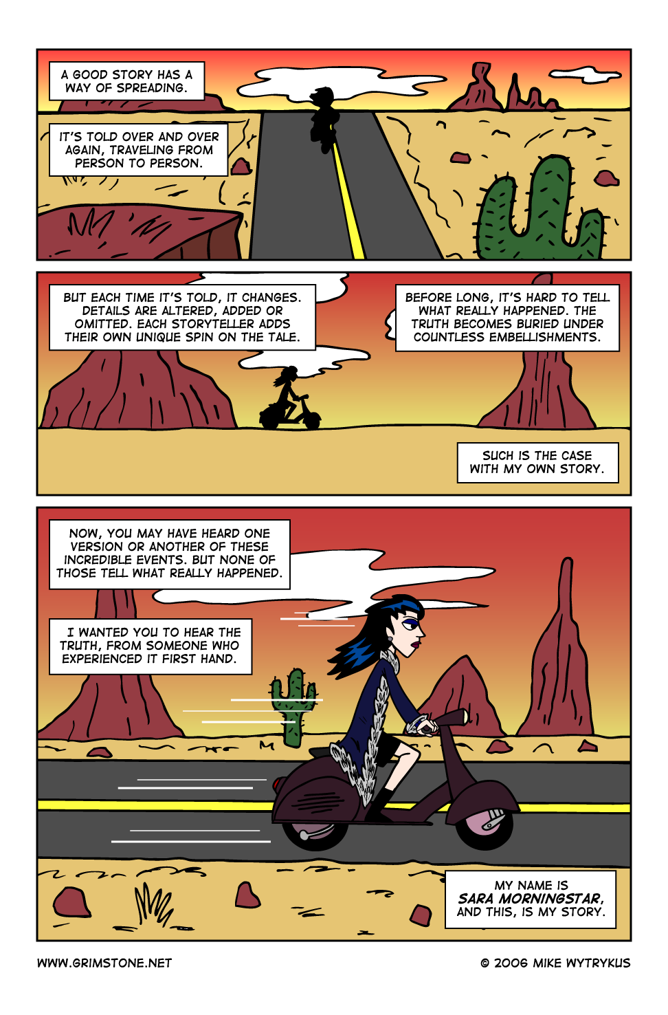 Dawn of the Morningstar » Page 1