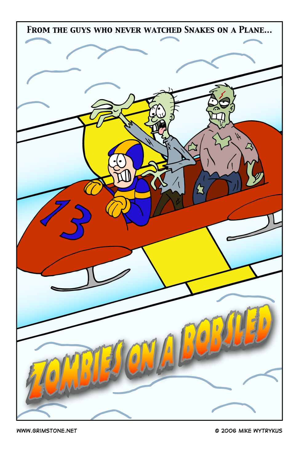 Zombies on a Bobsled