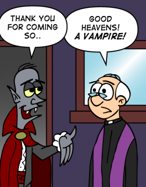 Vampire Versus Priest